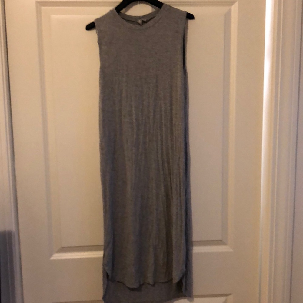 Grey maxi dress!